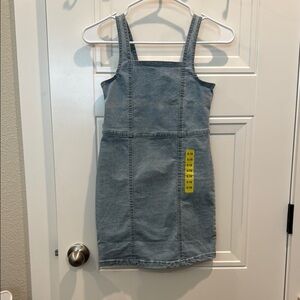 Steve Madden Blue Denim dress with Classic Straps